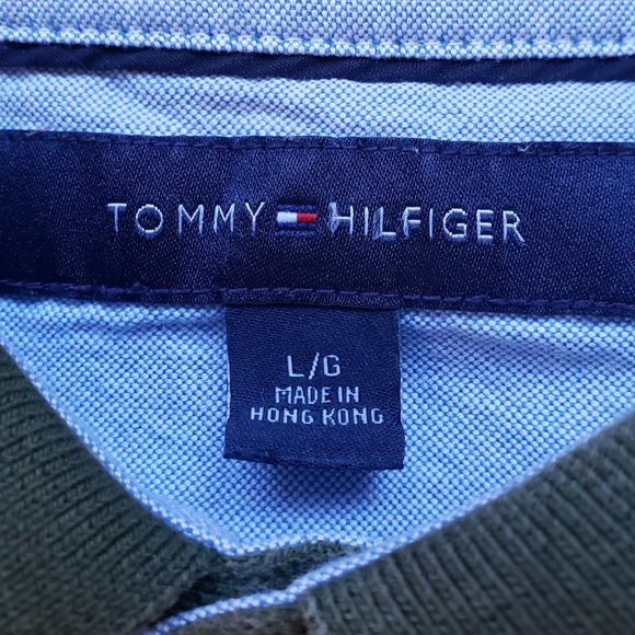 Tommy Hilfiger Men's Long Sleeve Polo Shirt, Size: L - Picture 14 of 16